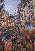 Claude Monet Rus Saint-Denis,Festivities of 30 June Germany oil painting artist